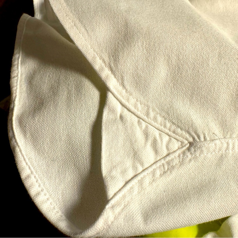 Lyle & Scott White Button-Up, Medium Euc - image 2